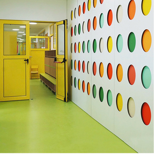 Bn Sound Absorb PVC Sport Floor Vinyl Plastic Flooring for Hospital Healthcare School Boya